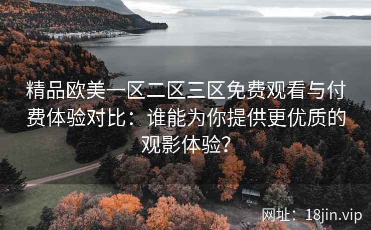 精品欧美一区二区三区免费观看与付费体验对比：谁能为你提供更优质的观影体验？