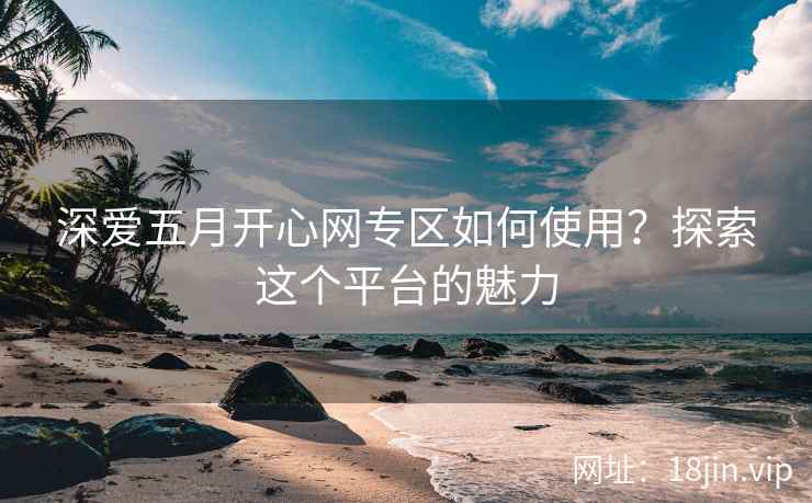 深爱五月开心网专区如何使用？探索这个平台的魅力